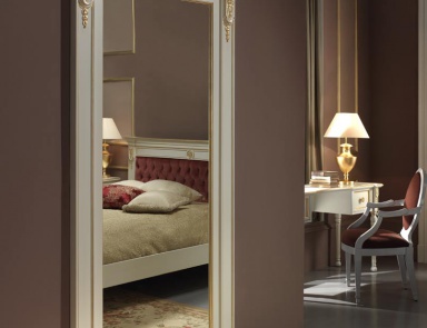 Wall mirror in rectangular frame Beatrice, Onlywood