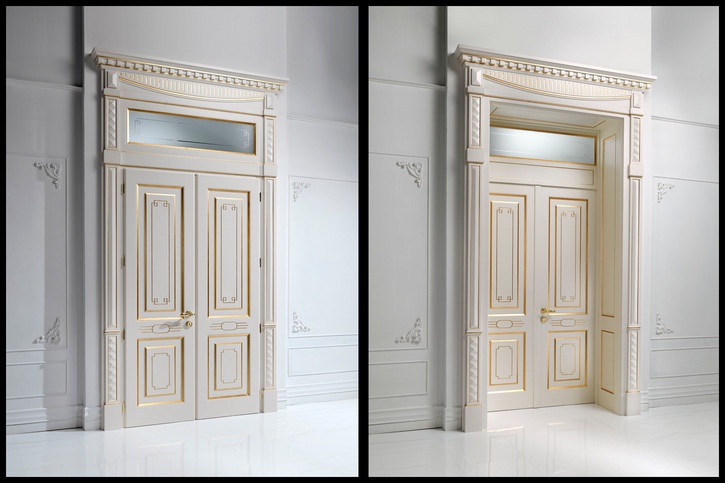 Door 2 hinged doors Singularity, Onlywood