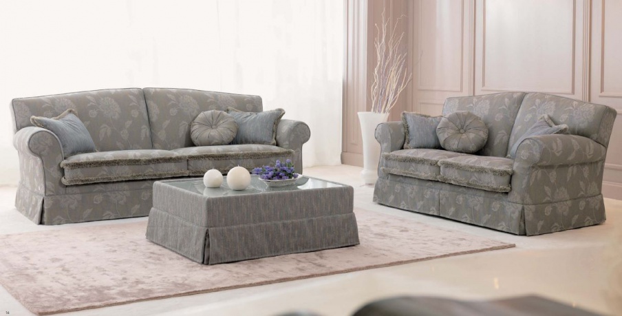 Sofa set in textile covers Todi, Tosconova