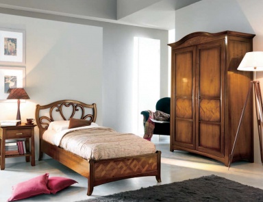 Bedroom (Suite bedroom) with single bed, Mirandola Export
