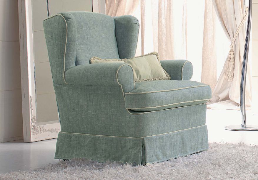 Chair Bergere by Thiru in case Desire Tosconova