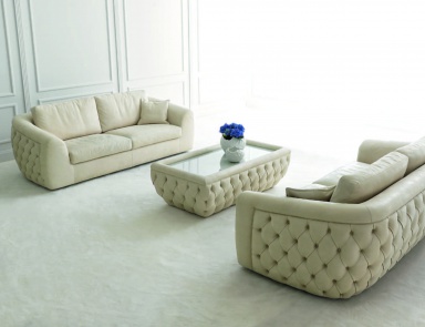 Living room set decorated with stitch-Capito Glam, Tosconova