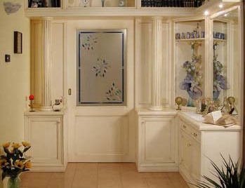 Wall solid wood Spazio Abitato-13, Megaros