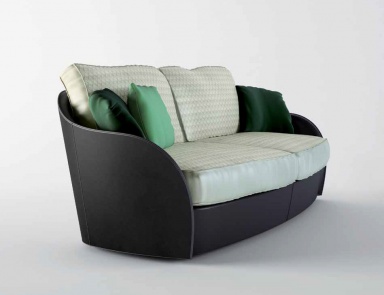 Three-seater sofa Swan, Reflex Angelo
