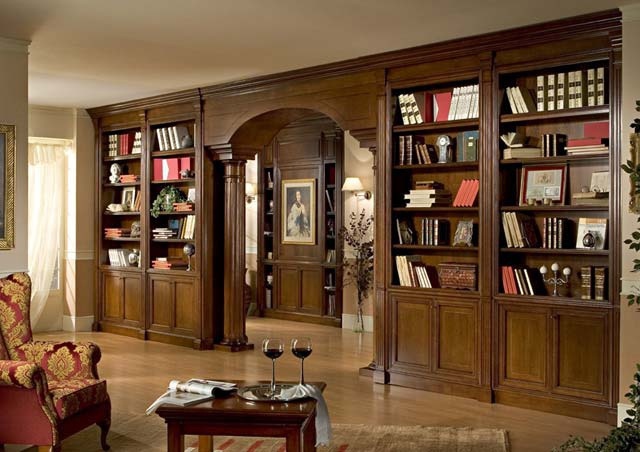 Wall solid wood Spazio Abitato-14, Megaros