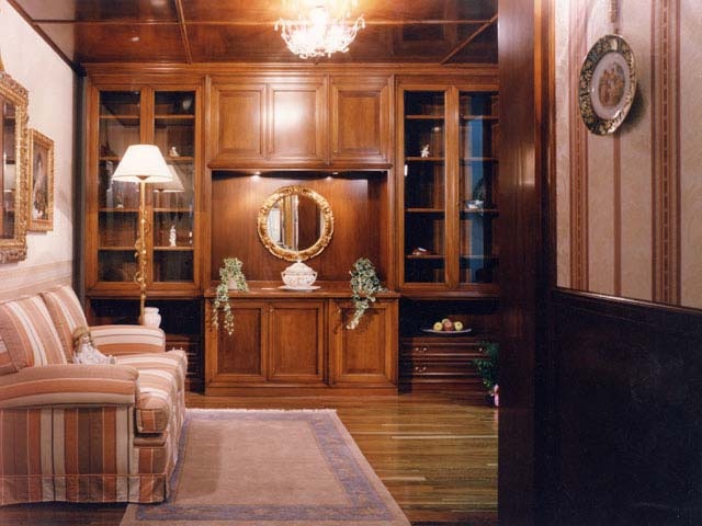 Wall solid wood Spazio Abitato-3, Megaros