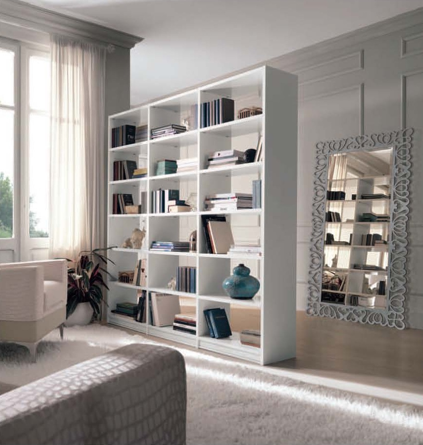 Bookcase with a frame made of wood, Mirandola Export