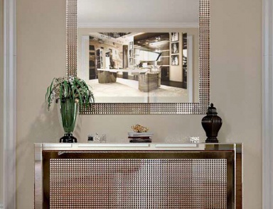 Mirror with container TV Diamante TV Speccio, Reflex Angelo