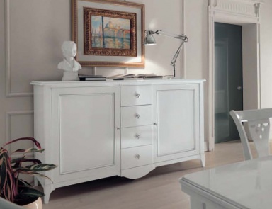 Sideboard with decorative handles, Mirandola Export (the snack bar)