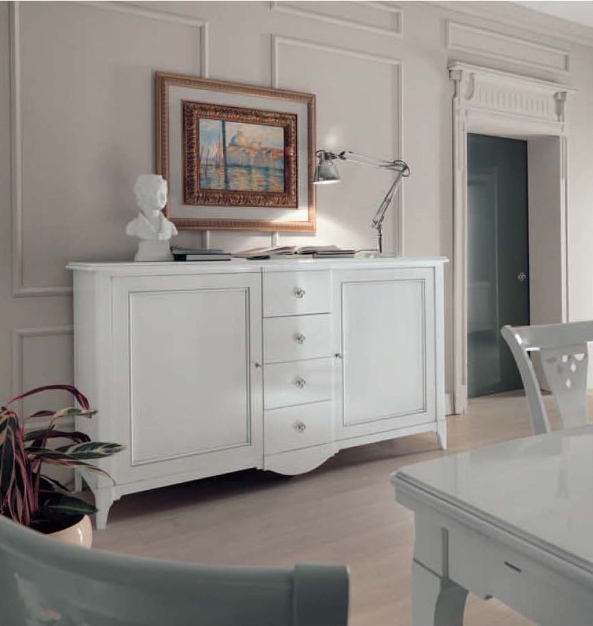 Sideboard with decorative handles, Mirandola Export