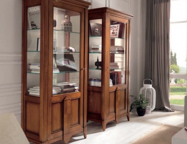 Showcase with decorative insert, Mirandola Export