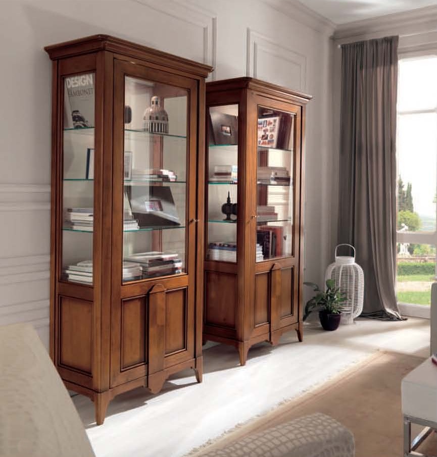 Showcase with decorative insert, Mirandola Export