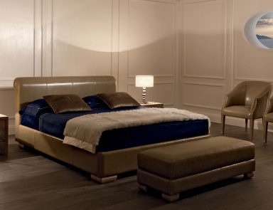 Bedroom set with elements of English style in the skin Niagara, Tosconova