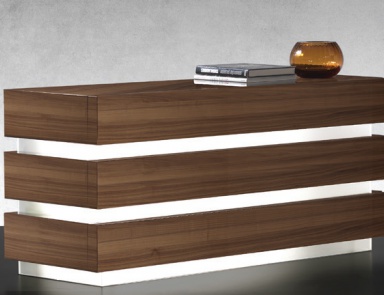 Dresser with three drawers Luce, Reflex Angelo
