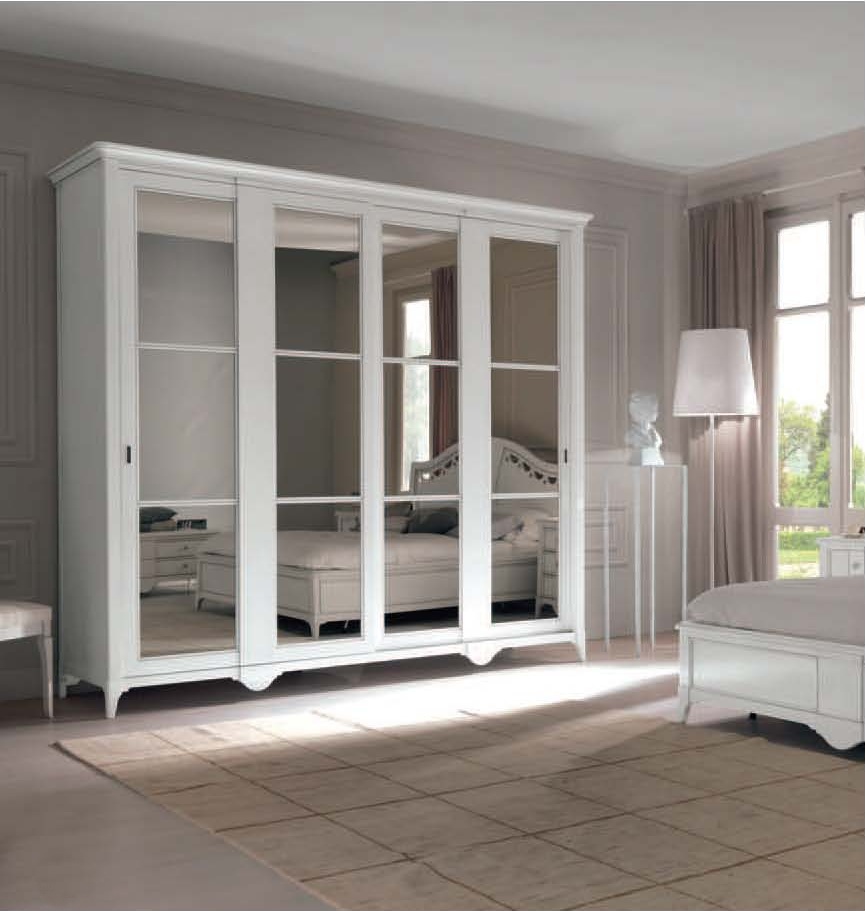 Wardrobe with mirrored doors, Mirandola Export