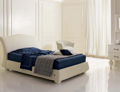 Single bed in eco-leather Urban Baby, Tosconova