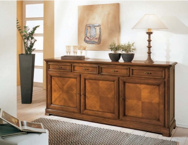 Sideboard with decorative facade "tree", Mirandola Export