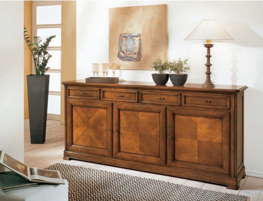 Sideboard with decorative facade "tree", Mirandola Export