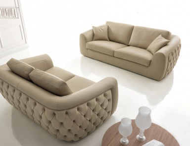 Sofa double decorative stitch Glam, Tosconova