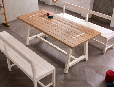 Rectangular table Fratino New rustic, Callesella
