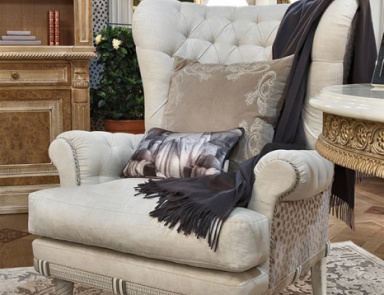 Chair with high back, Medea