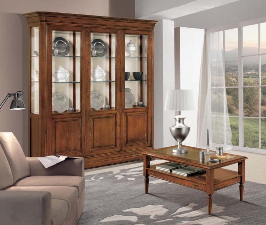 Showcase with hidden drawers, Mirandola Export