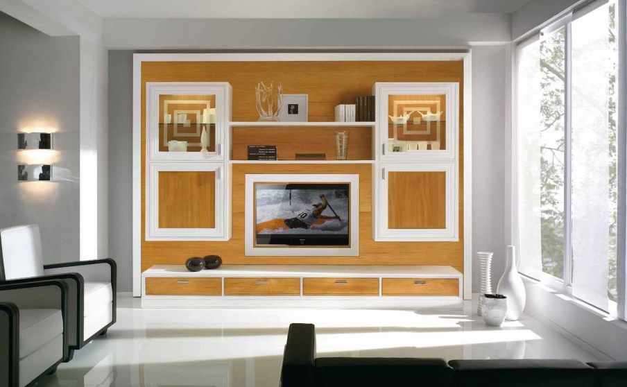 Modular system with wall panel, Mirandola Export