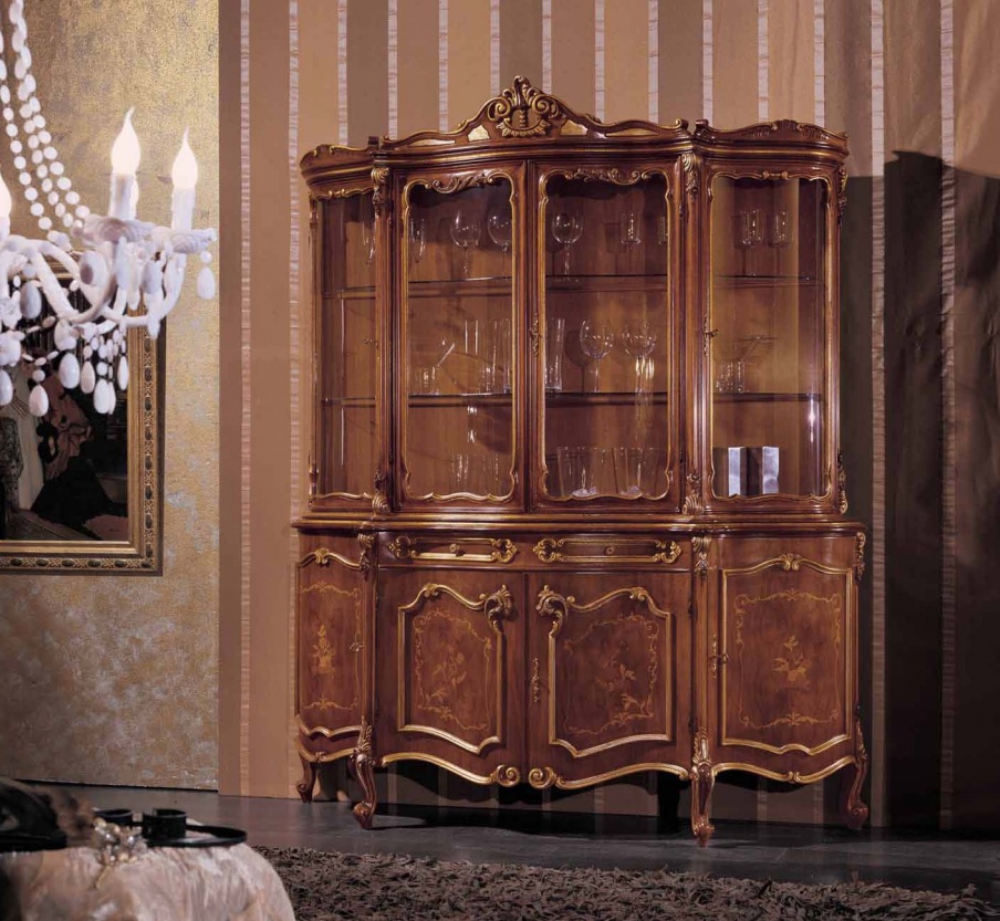 Sideboard with inlay on the front, Mirandola Export