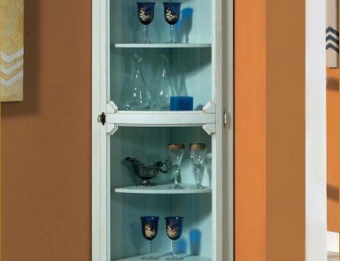 Angular show-window with semicircular facade, Mirandola Export