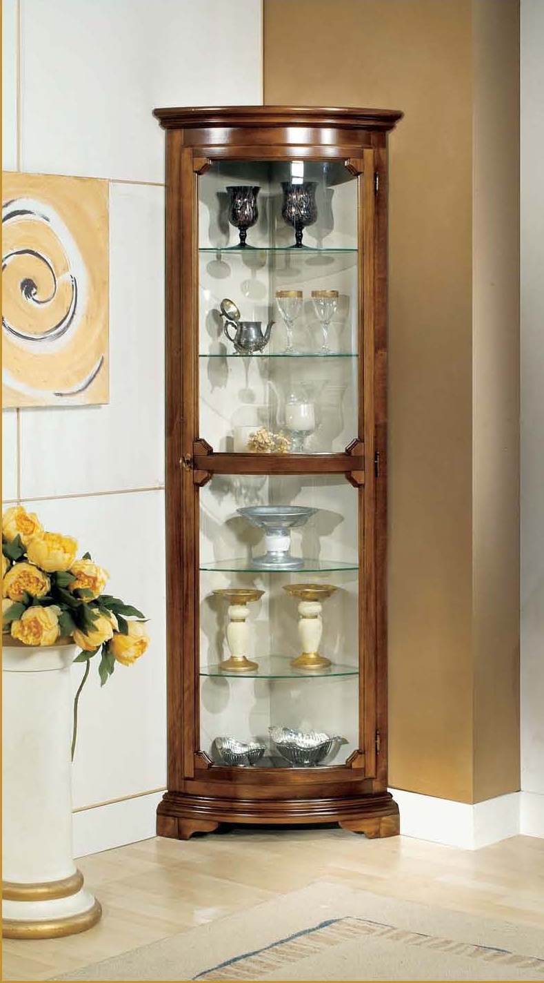 Angular show-window with a semicircular door, Mirandola Export