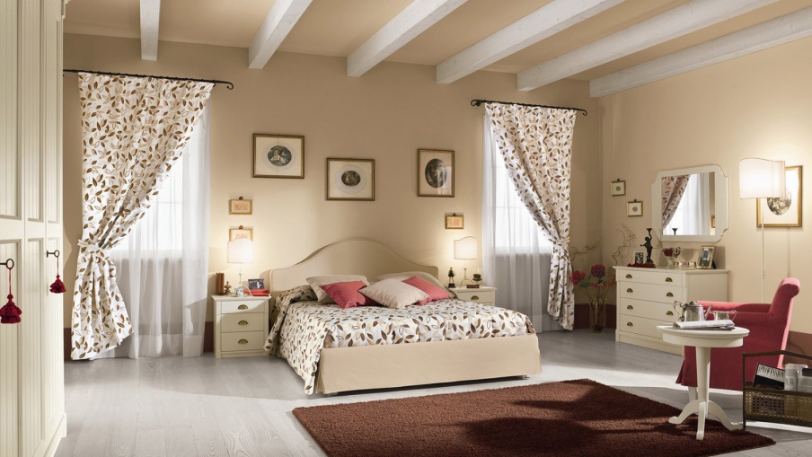 Set bedroom with double bed NORMA, Callesella