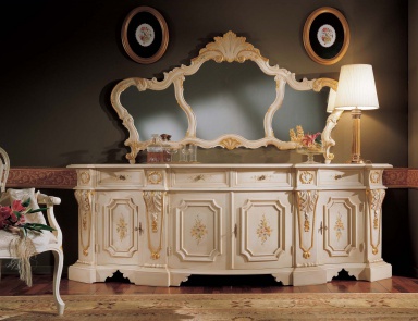 A snack bar with a decorative pattern, Mirandola Export