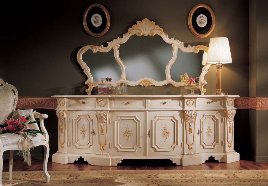 A snack bar with a decorative pattern, Mirandola Export