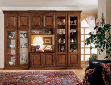 Modular system with cabinets, Mirandola Export