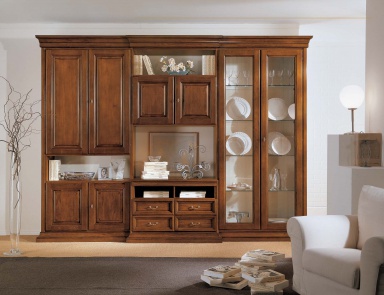 Modular system with open compartments, Mirandola Export