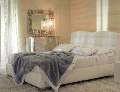 Set for bedroom in classic finish leather Pitti, Tosconova