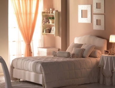 Single bed in textiles Baia Sardinia, Tosconova