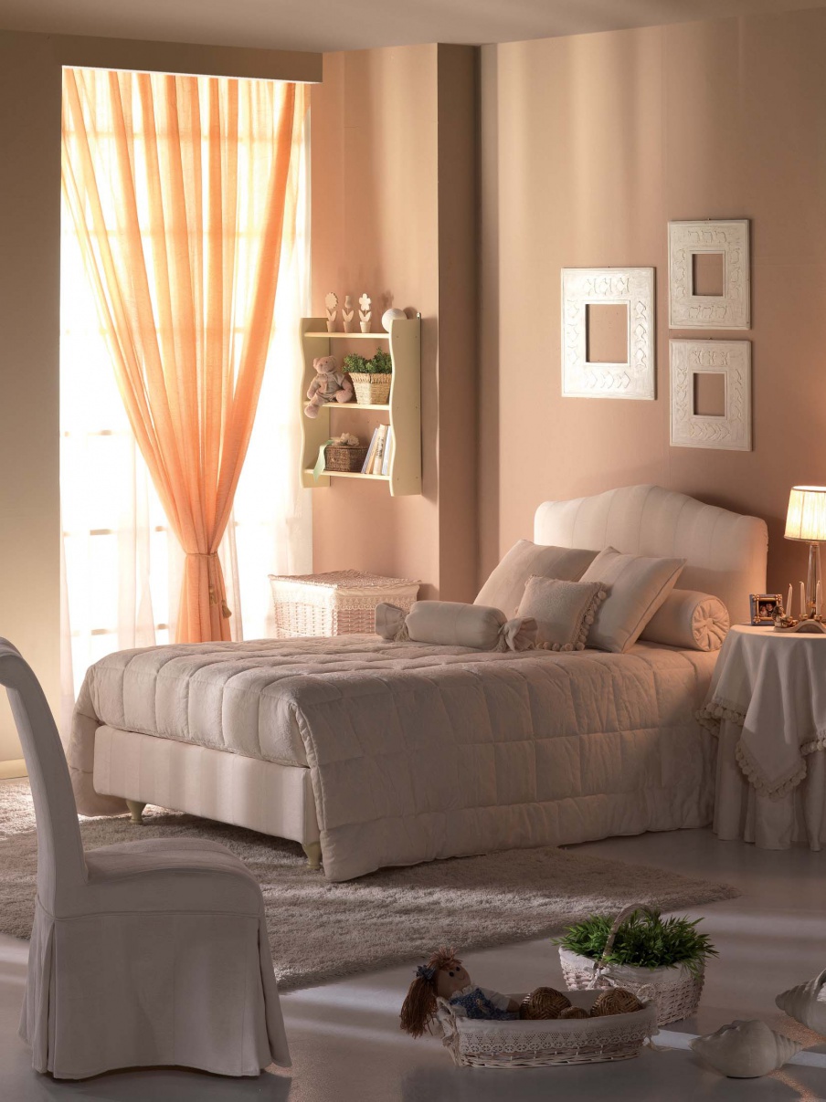 Single bed in textiles Baia Sardinia, Tosconova