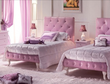 Set for children's bedrooms in the skin and nail Parigi, Tosconova