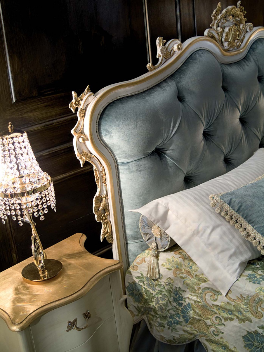 Nightstand bedside with 2 drawers Classic Tosconova