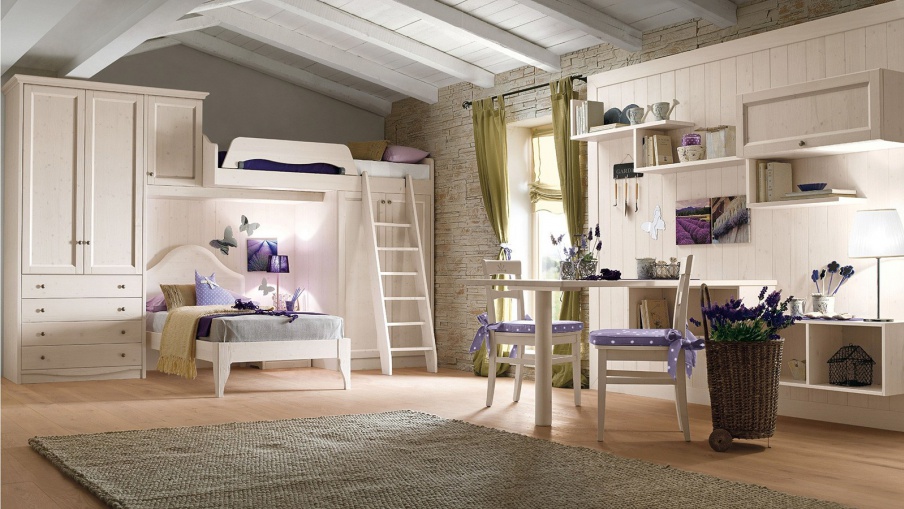  Headsets for bedrooms with high bed and a single bed will be exposed Callesella