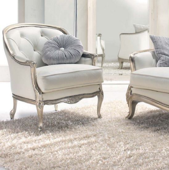 The outdoor chair frame in silver Florence, Tosconova