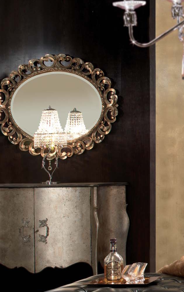 Mirror in oval frame SP10R, Tosconova