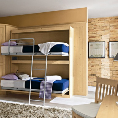 Cabinet with built-in beds Everyday Notte