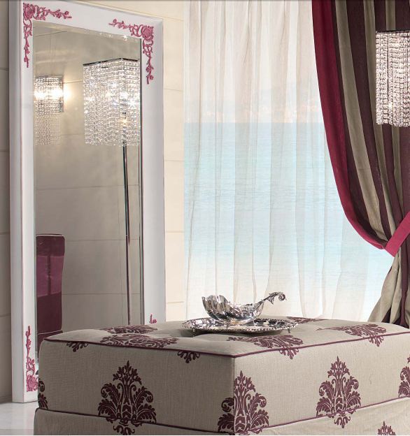 Mirror with carved ornament SP30, Tosconova