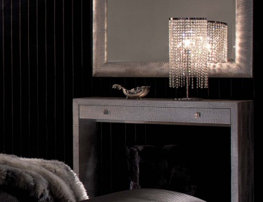 Mirror frame with leather trim SP40, Tosconova