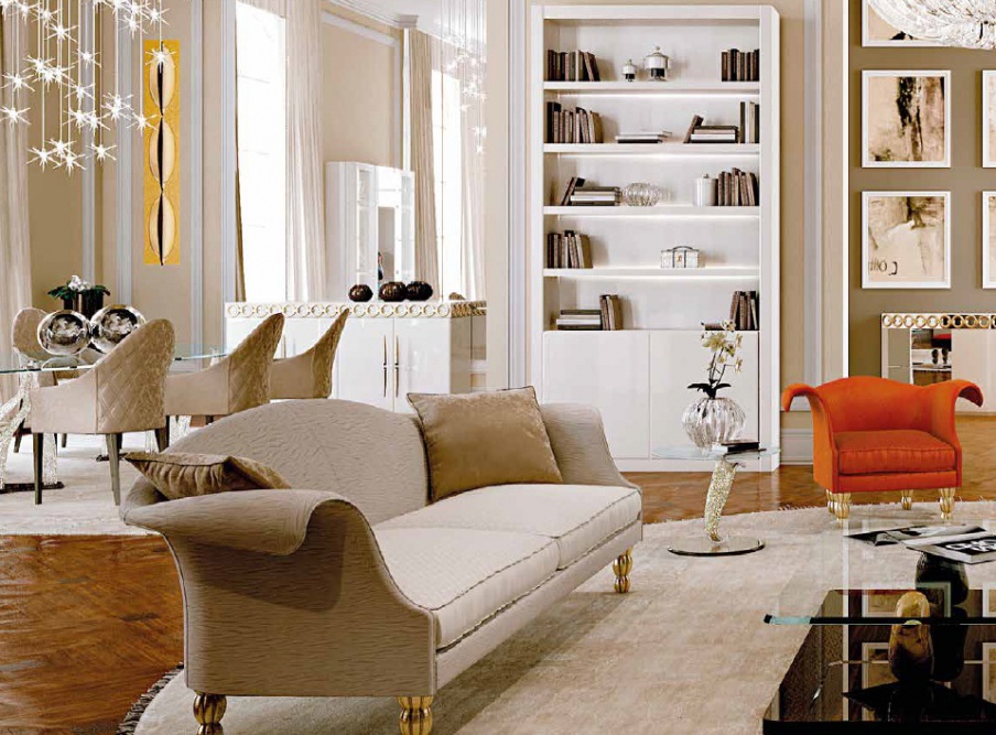 Sofa set of four pieces Casanova, Reflex Angelo