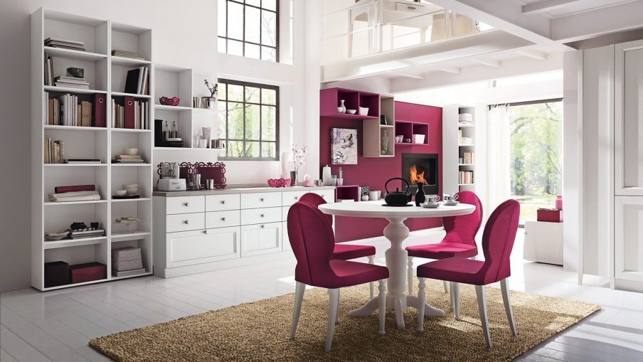 Sofa set Neve e Ciclamino, Callesella