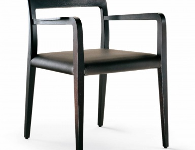 Chair with padded, Flip - Poliform