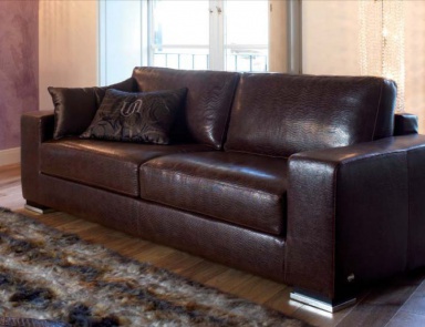 Three-seater sofa with metal legs Metropol, Tosconova